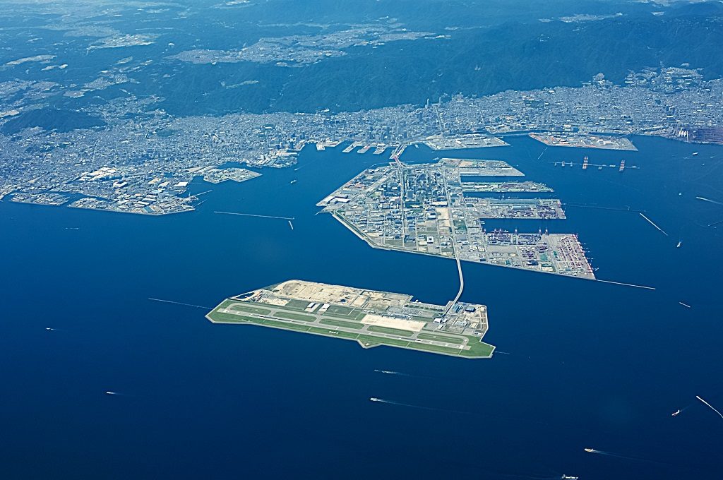 神戸空港航空写真、神戸トータルプレス